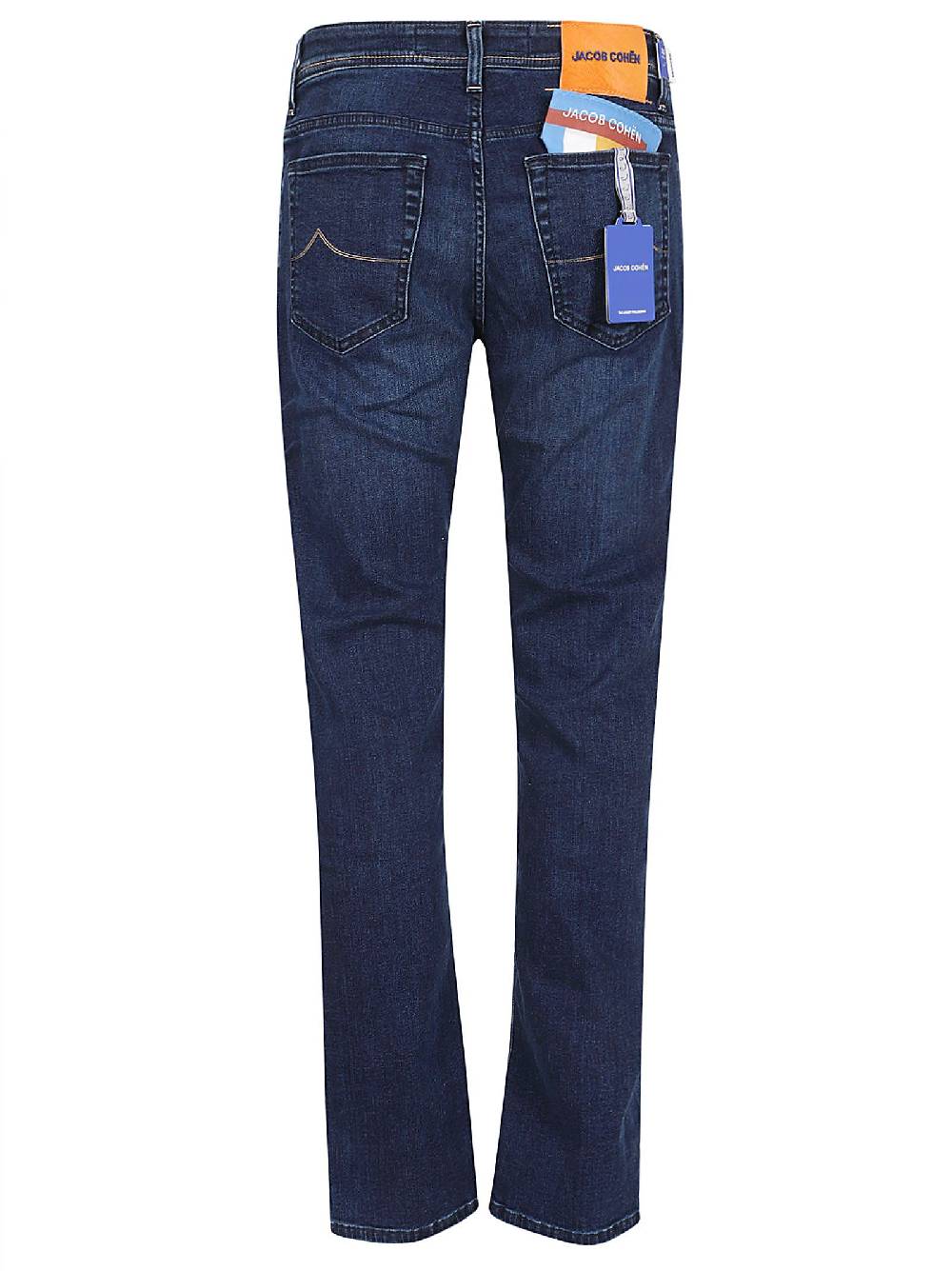 JACOB COHEN  Jeans Uomo Jacob Cohen in Cotone Elasticizzato Blu - UQE04.P3621 Trasporto libero internazionale