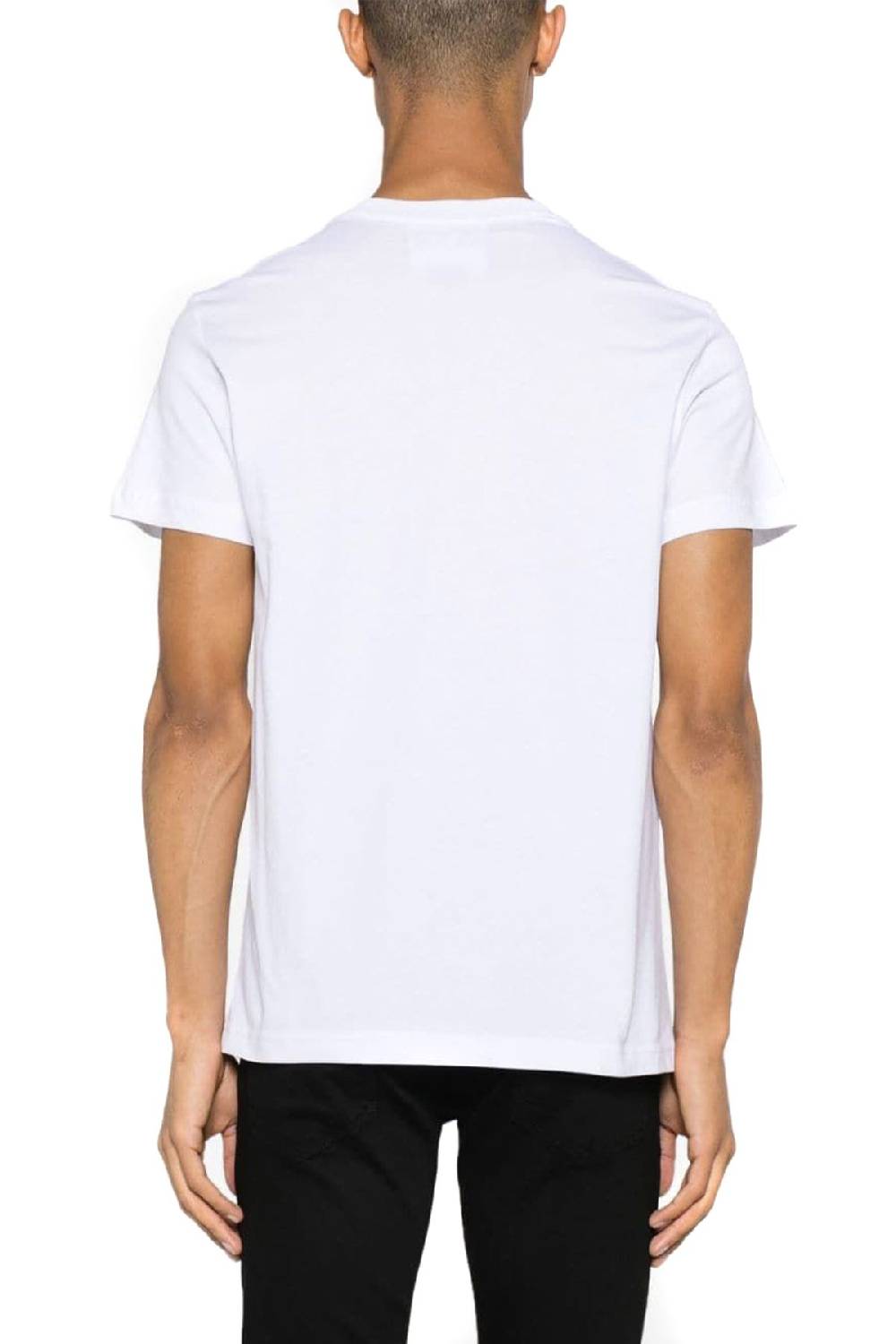 VERSACE JEANS COUTURE  T-Shirt Uomo Cotone Bianco Versace Jeans Couture Officina