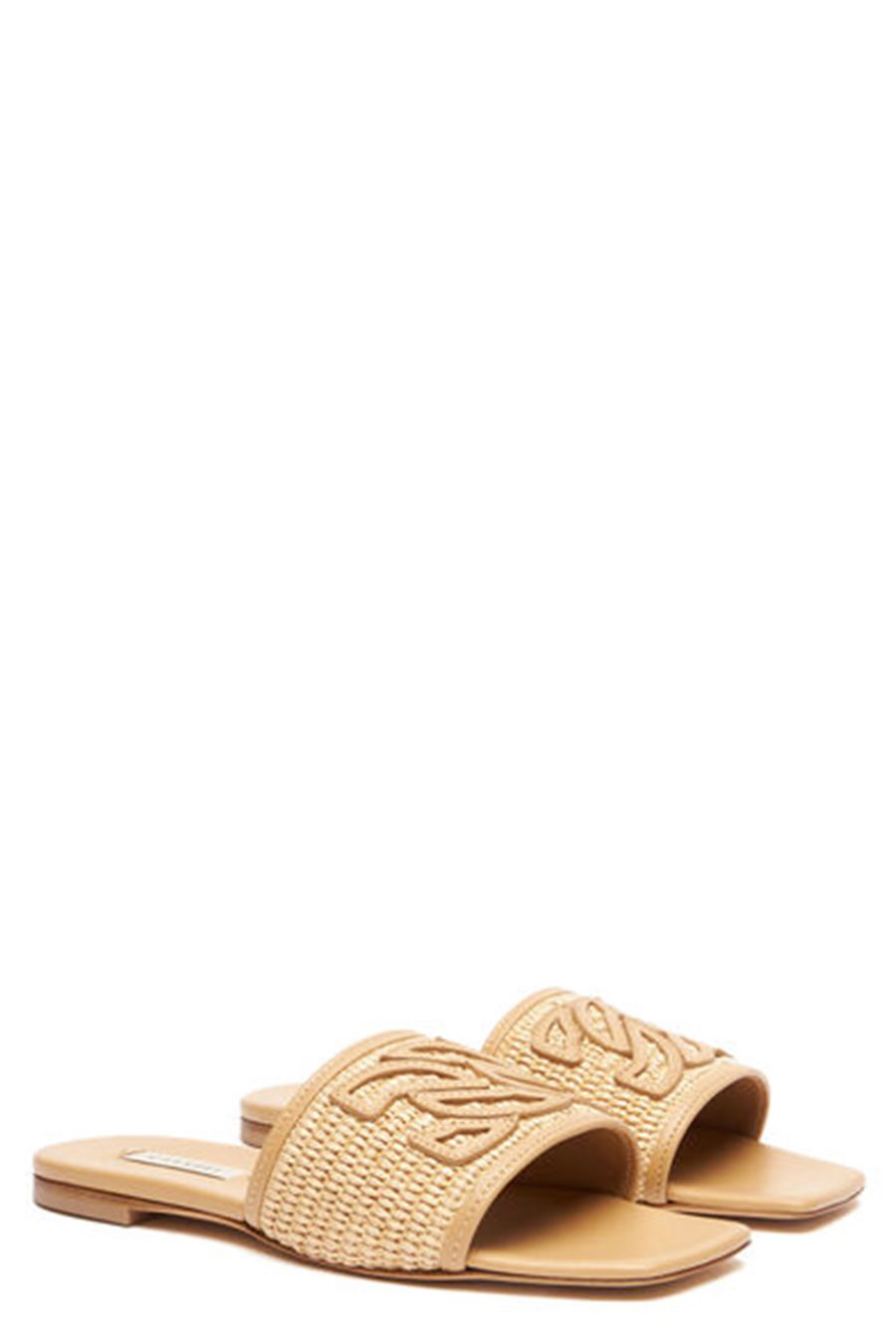 CASADEI  Sandali Casadei in Pelle di Vitello Beige da Donna Limitato a 3 giorni
