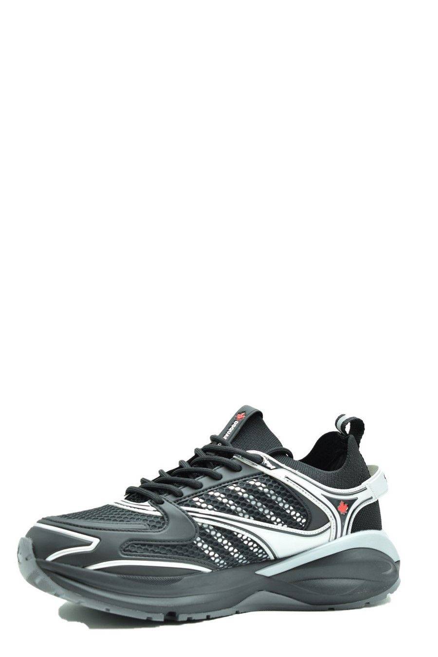 DSQUARED2  Sneakers Donna DSQUARED2 Nere in Poliestere SNW0332 Duty-free