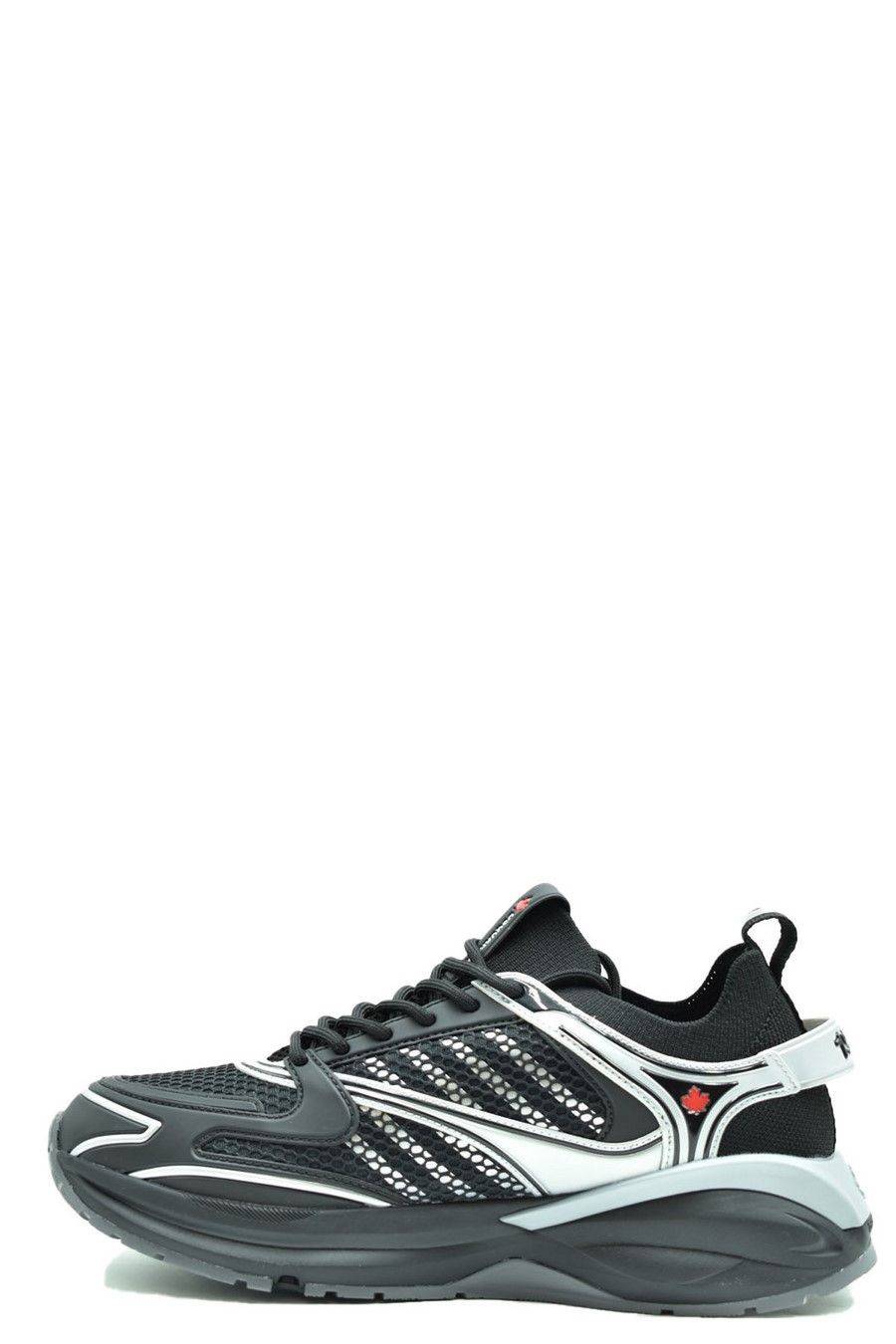 DSQUARED2  Sneakers Donna DSQUARED2 Nere in Poliestere SNW0332 Duty-free