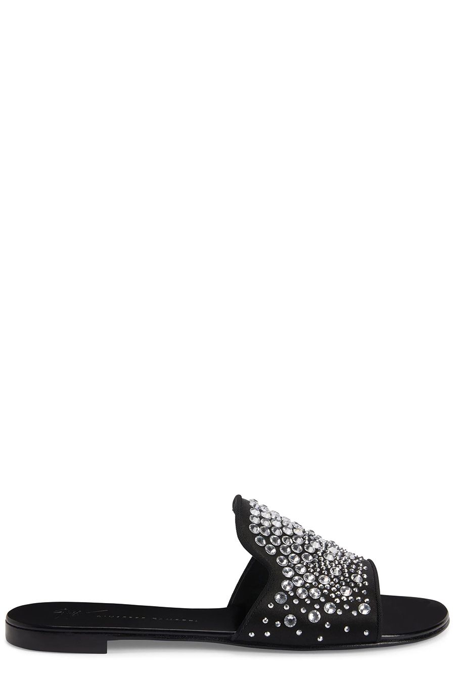 GIUSEPPE ZANOTTI DESIGN Sandali Neri in Pelle da Donna Giuseppe Zanotti