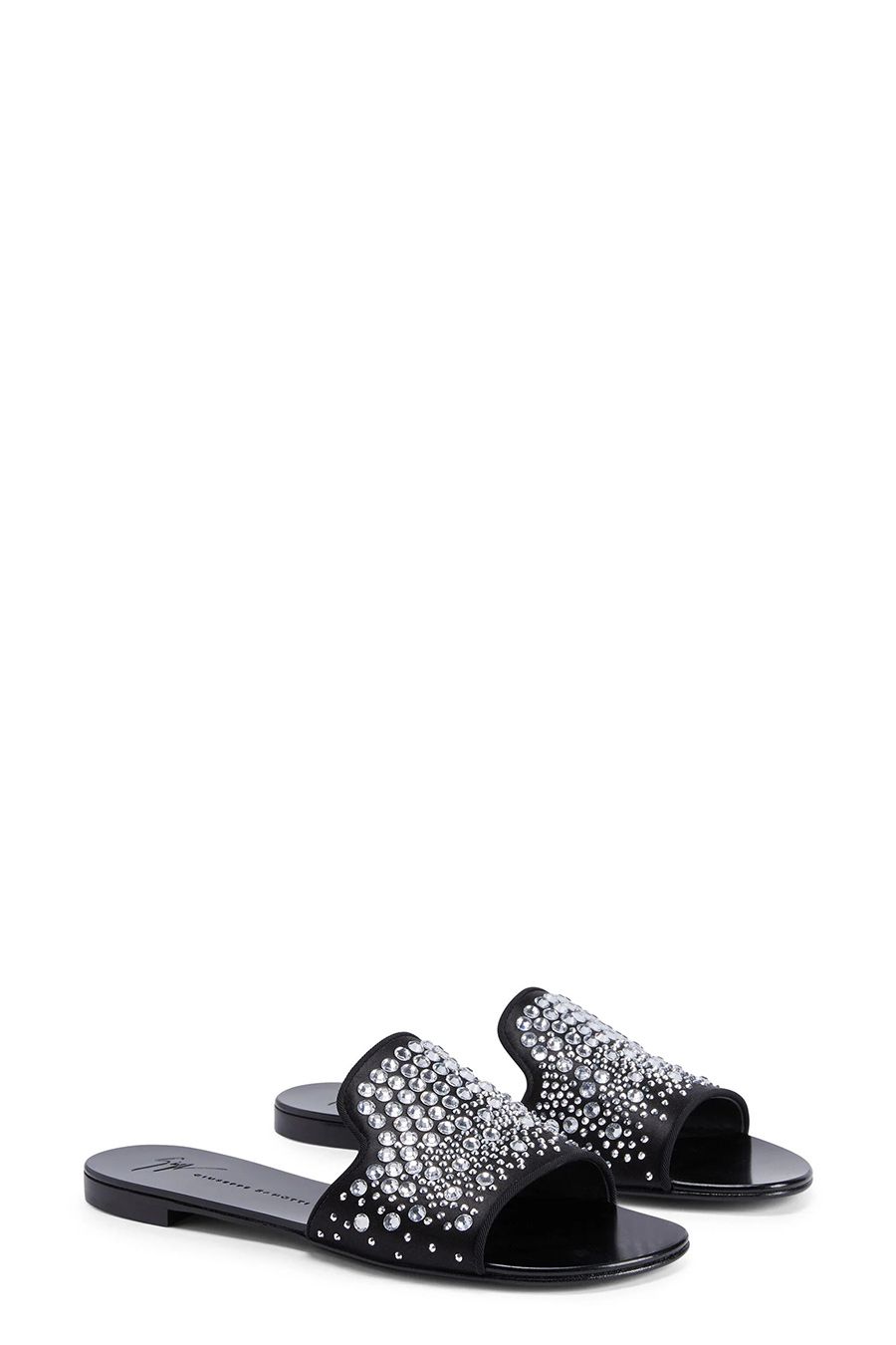 GIUSEPPE ZANOTTI DESIGN  Sandali Neri in Pelle da Donna Giuseppe Zanotti Sconti questo mese