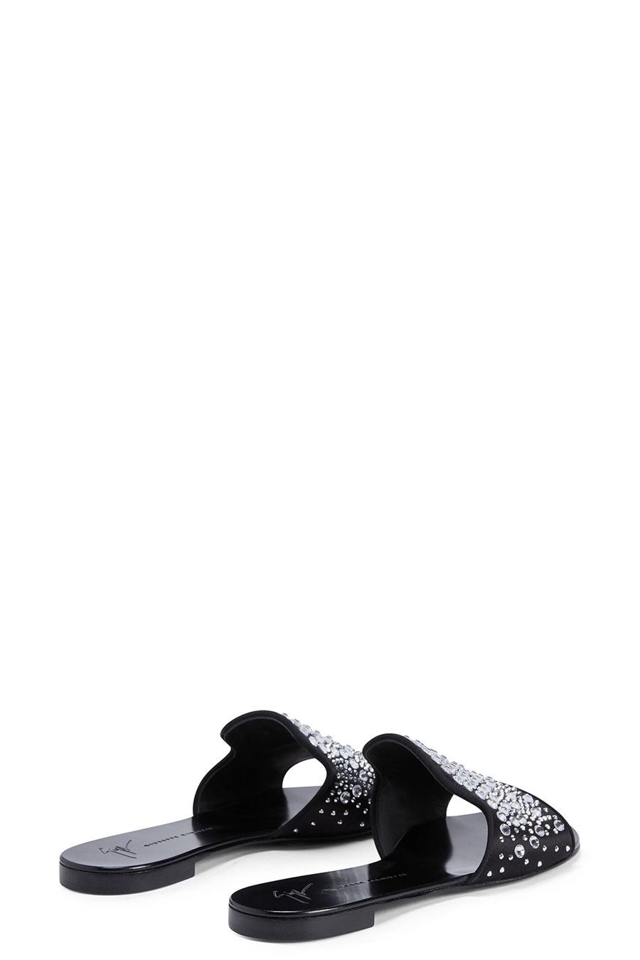 GIUSEPPE ZANOTTI DESIGN  Sandali Neri in Pelle da Donna Giuseppe Zanotti Sconti questo mese