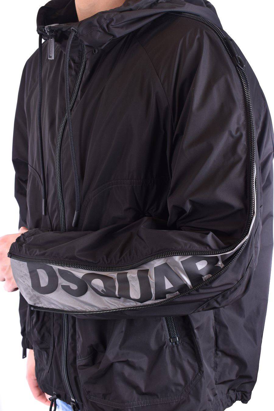 DSQUARED2  Giacca da Uomo DSQUARED2 Nera in Poliestere - S74AM1224 Vendita