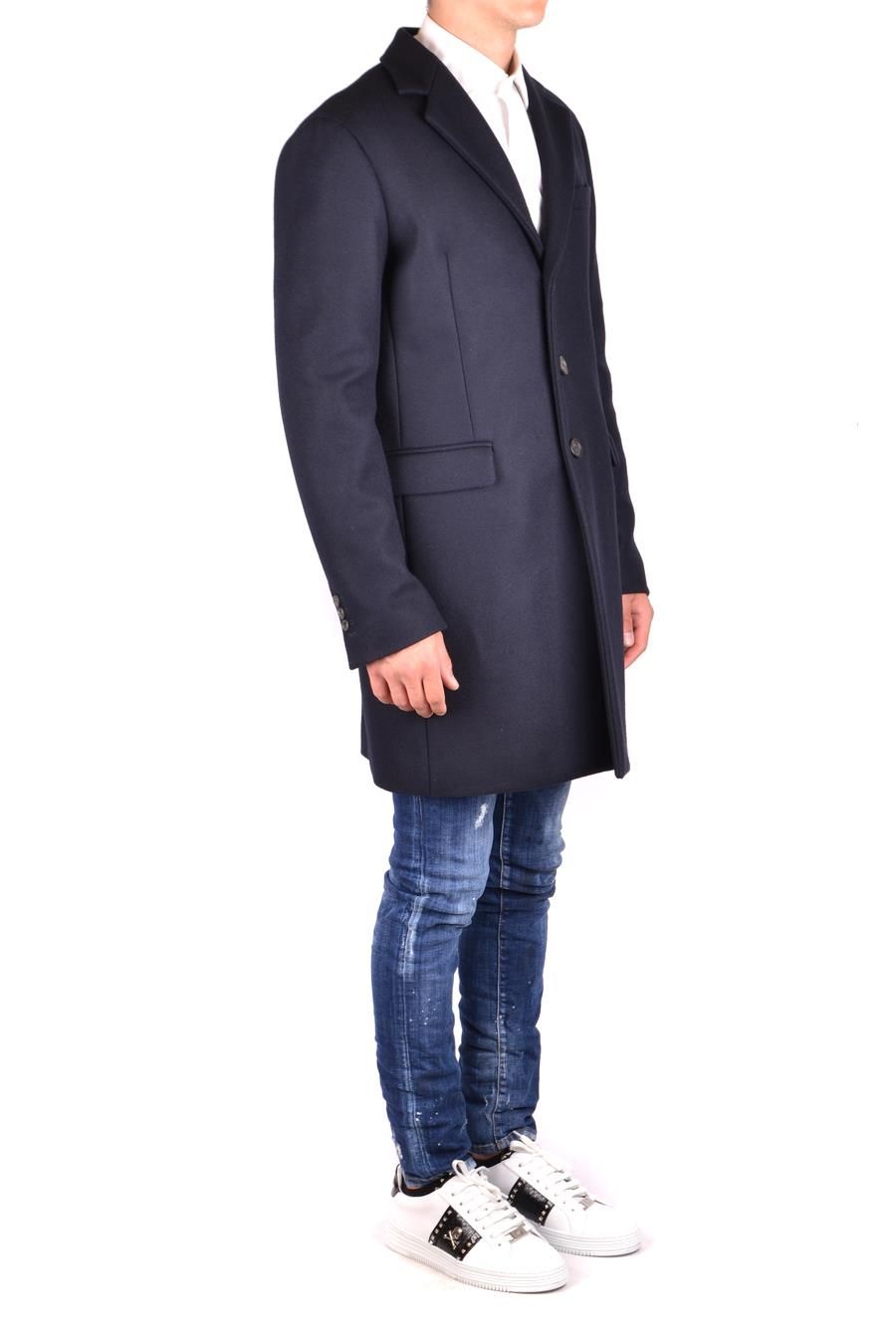 DSQUARED2  Giacca da Uomo in Lana e Poliammide Blu Navy DSQUARED2 Promozione