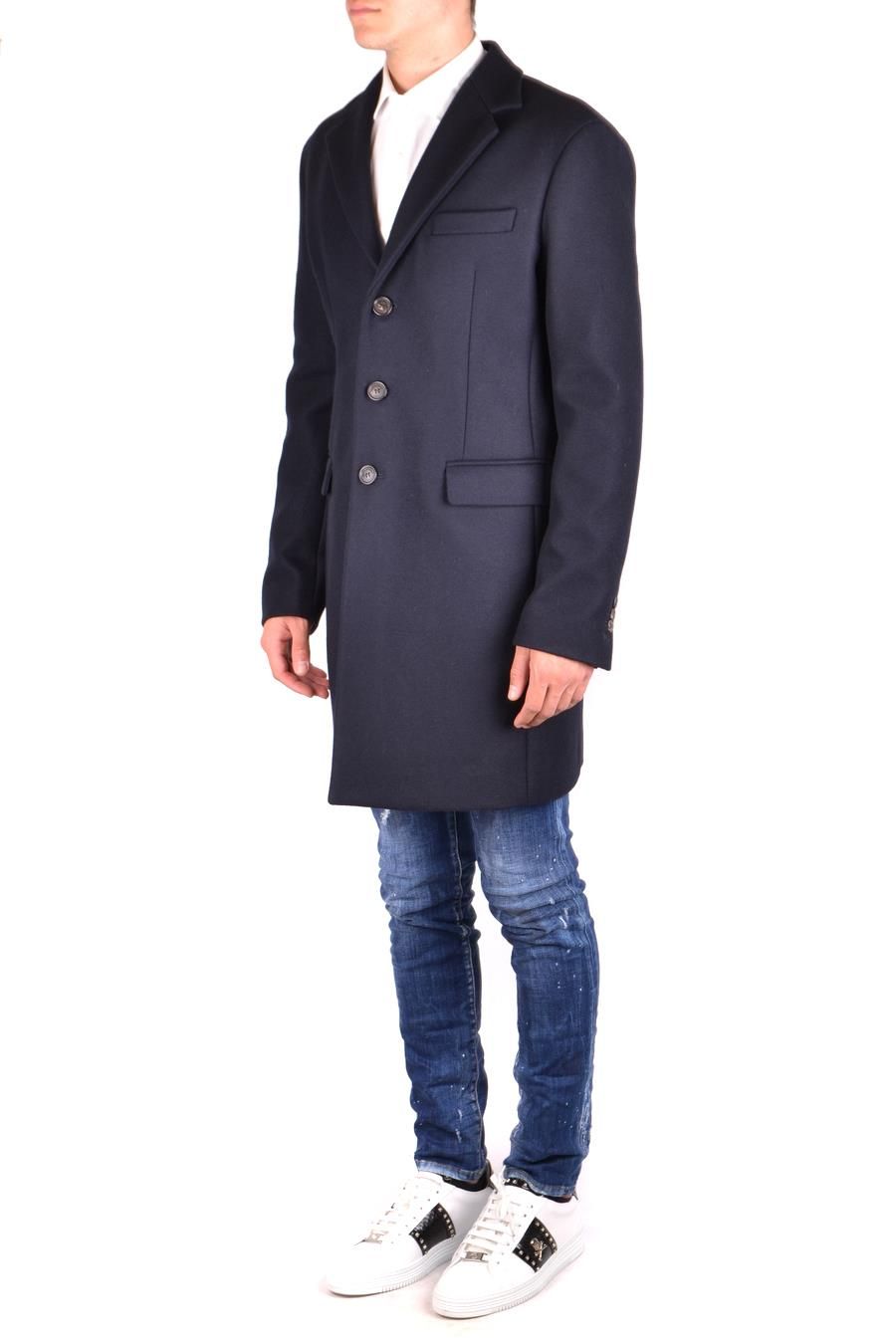 DSQUARED2  Giacca da Uomo in Lana e Poliammide Blu Navy DSQUARED2 Promozione