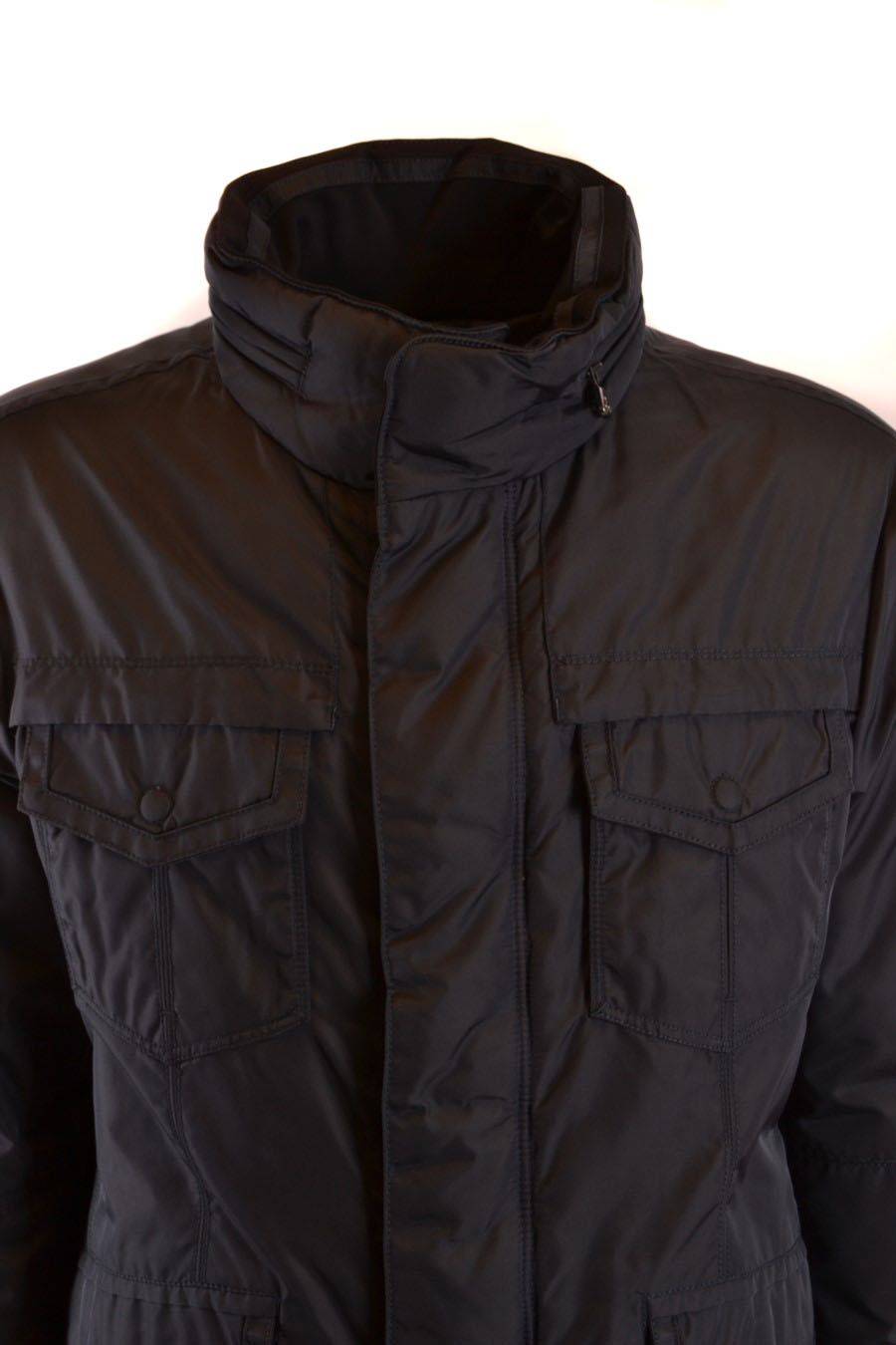 PEUTEREY  Giacca Uomo Peuterey STRIPES OXF in Piumino Blu Qualità Garantita