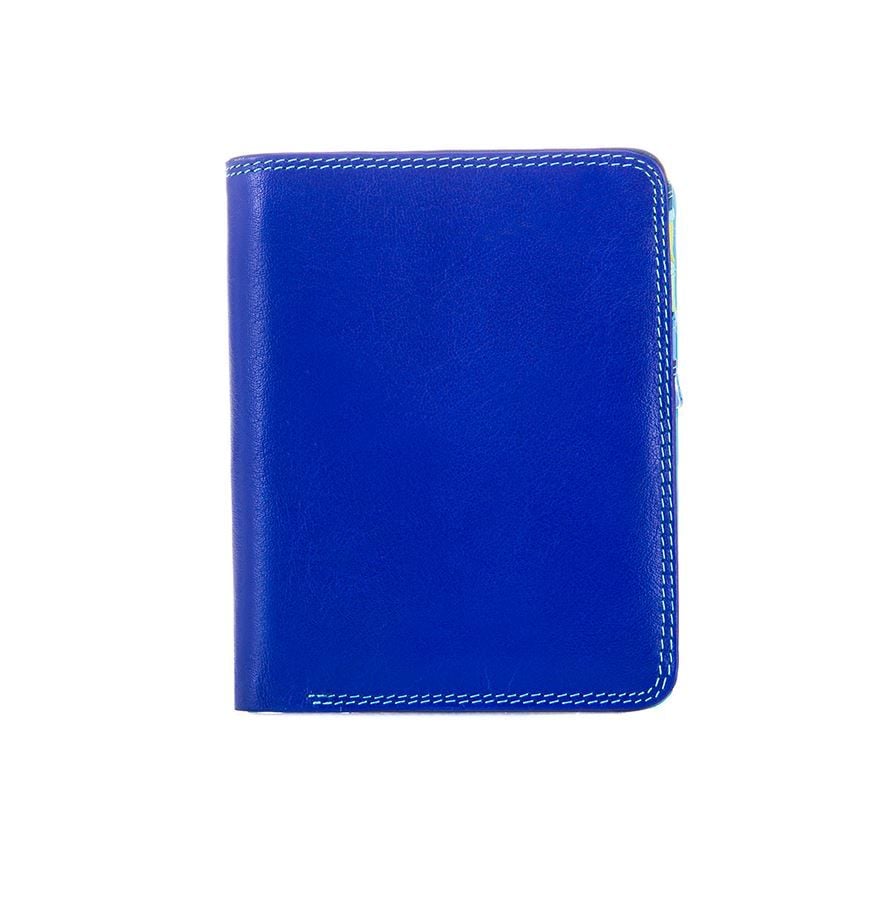 MYWALIT  Portafoglio in Pelle con Zip Medium Mywalit in Blu China