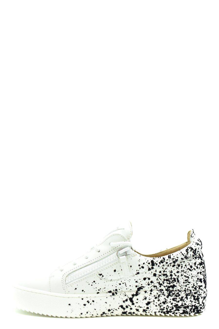 GIUSEPPE ZANOTTI DESIGN  Sneakers Bianche in Pelle Giuseppe Zanotti Uomo Fino Al -60%
