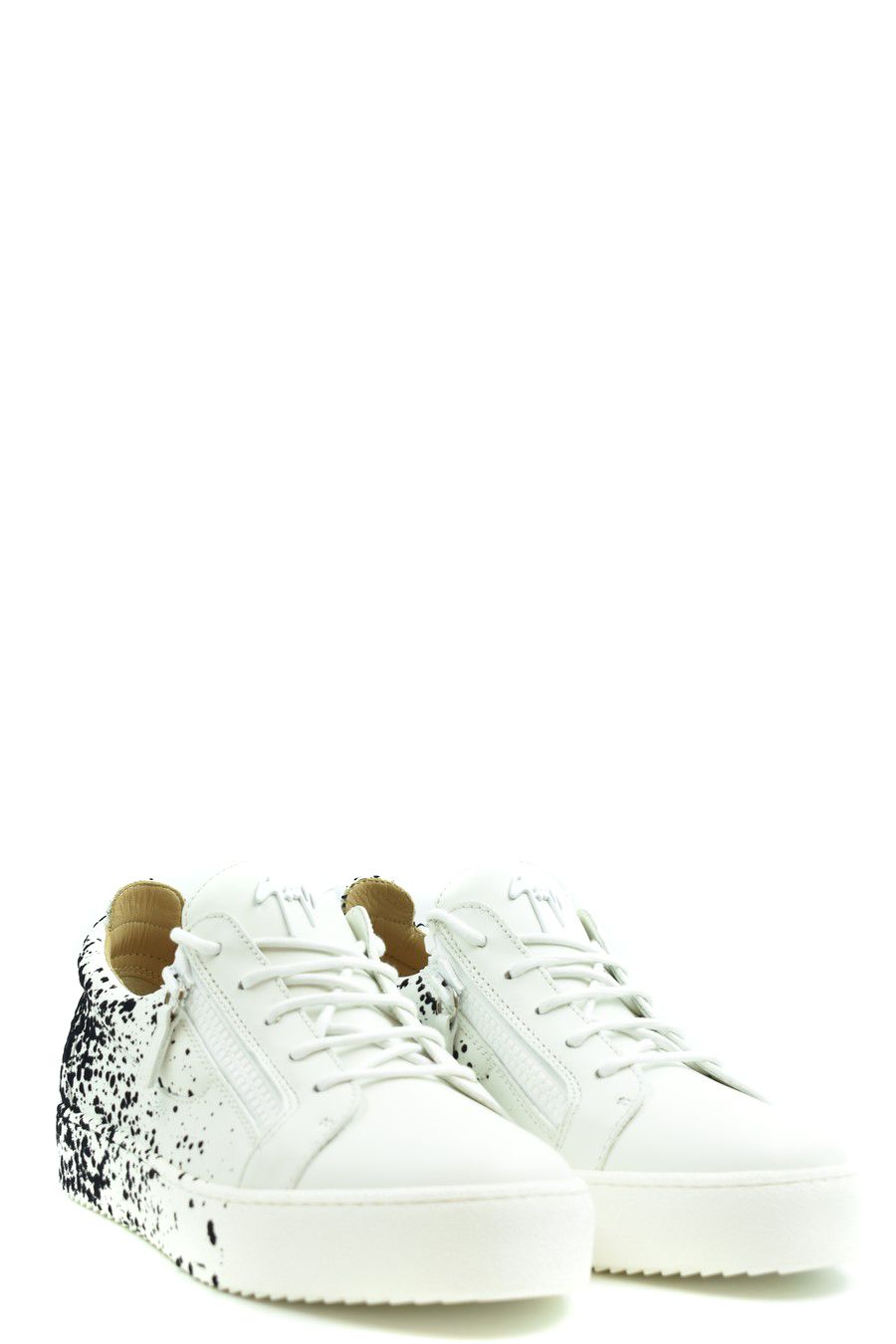 GIUSEPPE ZANOTTI DESIGN  Sneakers Bianche in Pelle Giuseppe Zanotti Uomo Fino Al -60%