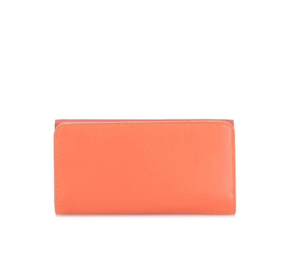 MYWALIT  Portafoglio Tri-Fold Elegante in Pelle Rossa MYWALIT Shopping Online