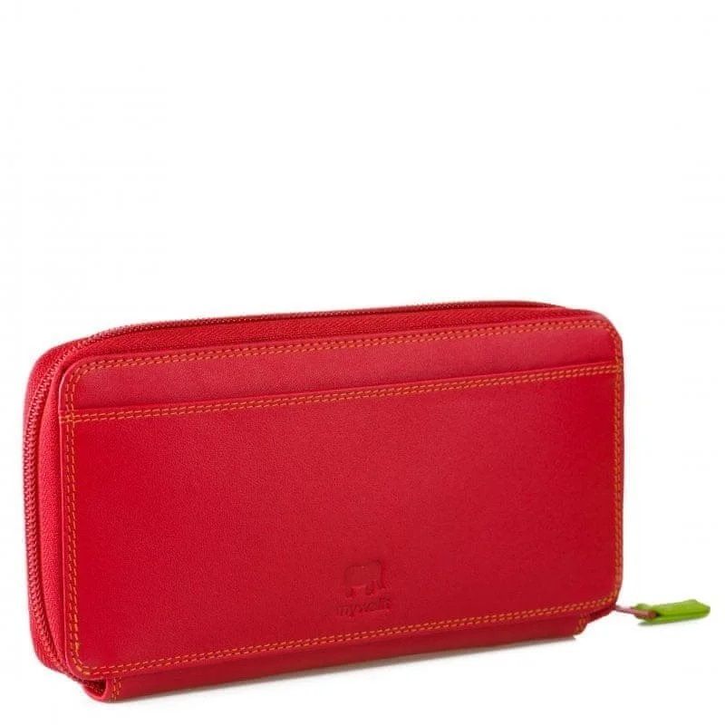 MYWALIT  Portafoglio Donna Mywalit Arancione in Pelle - Porta Carte e Monete Sottocosto