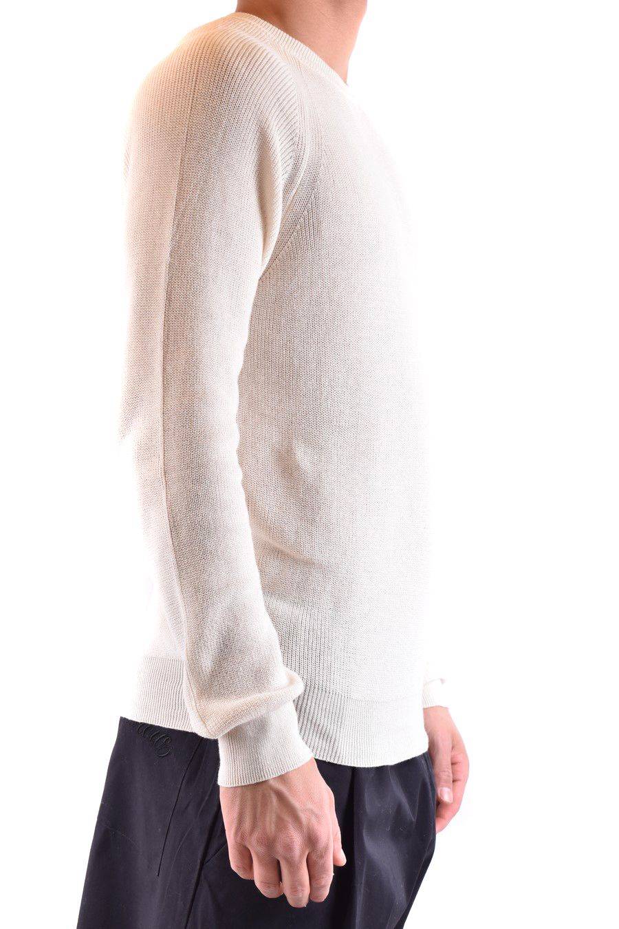 LANEUS  Maglione Uomo Cotone Celeste - LANEUS MGU1428LATTE Novità