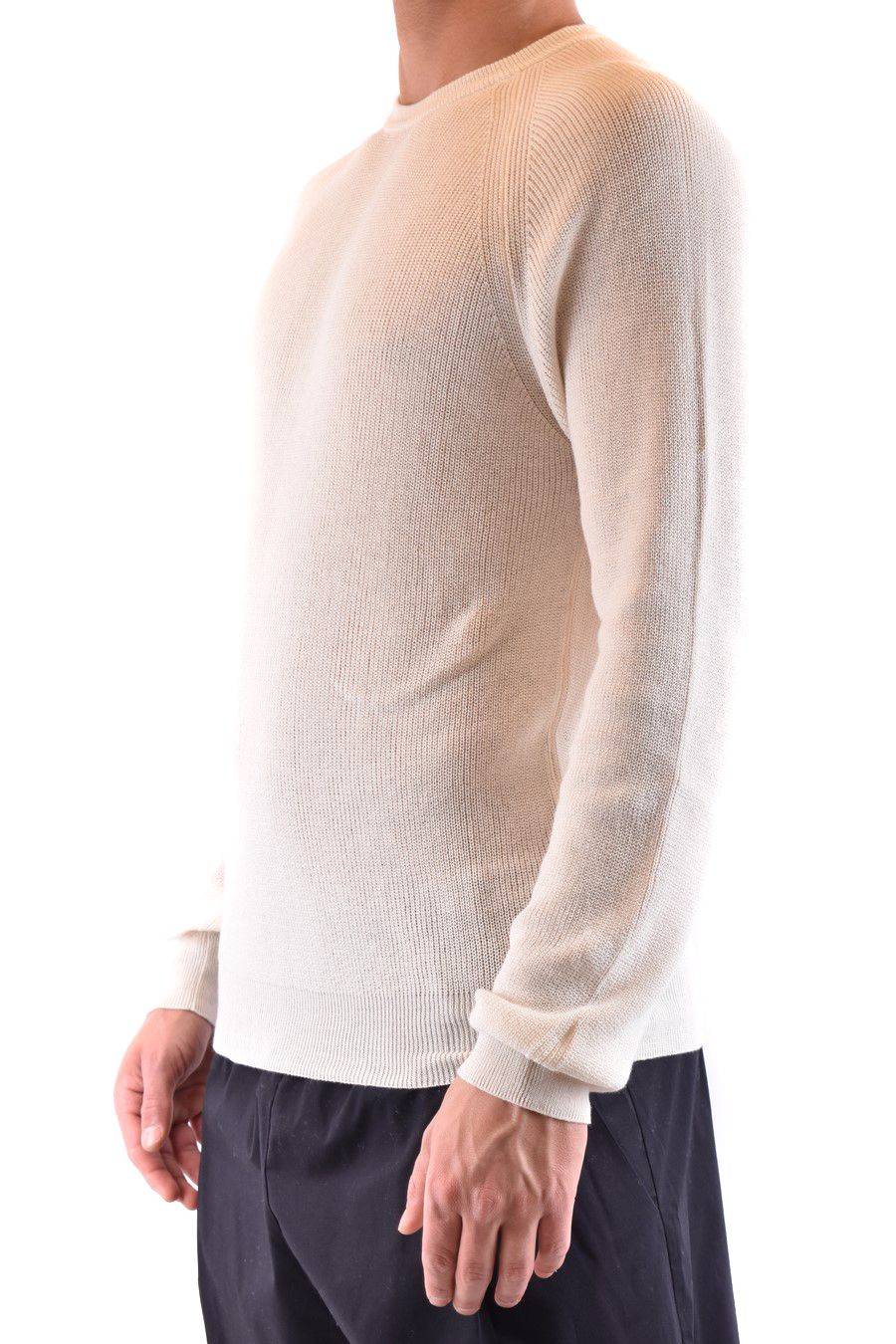 LANEUS  Maglione Uomo Cotone Celeste - LANEUS MGU1428LATTE Novità