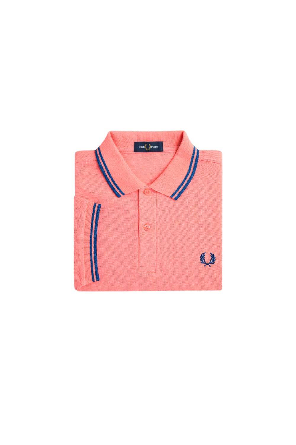 FRED PERRY  Polo Fred Perry Arancione in Cotone per Uomo Offerta