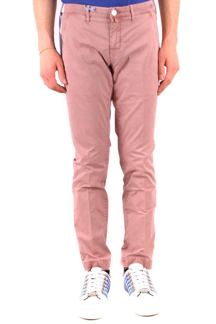 JACOB COHEN  Pantaloni Uomo Cotone Elasticizzato Rosa Jacob Cohen Outlet