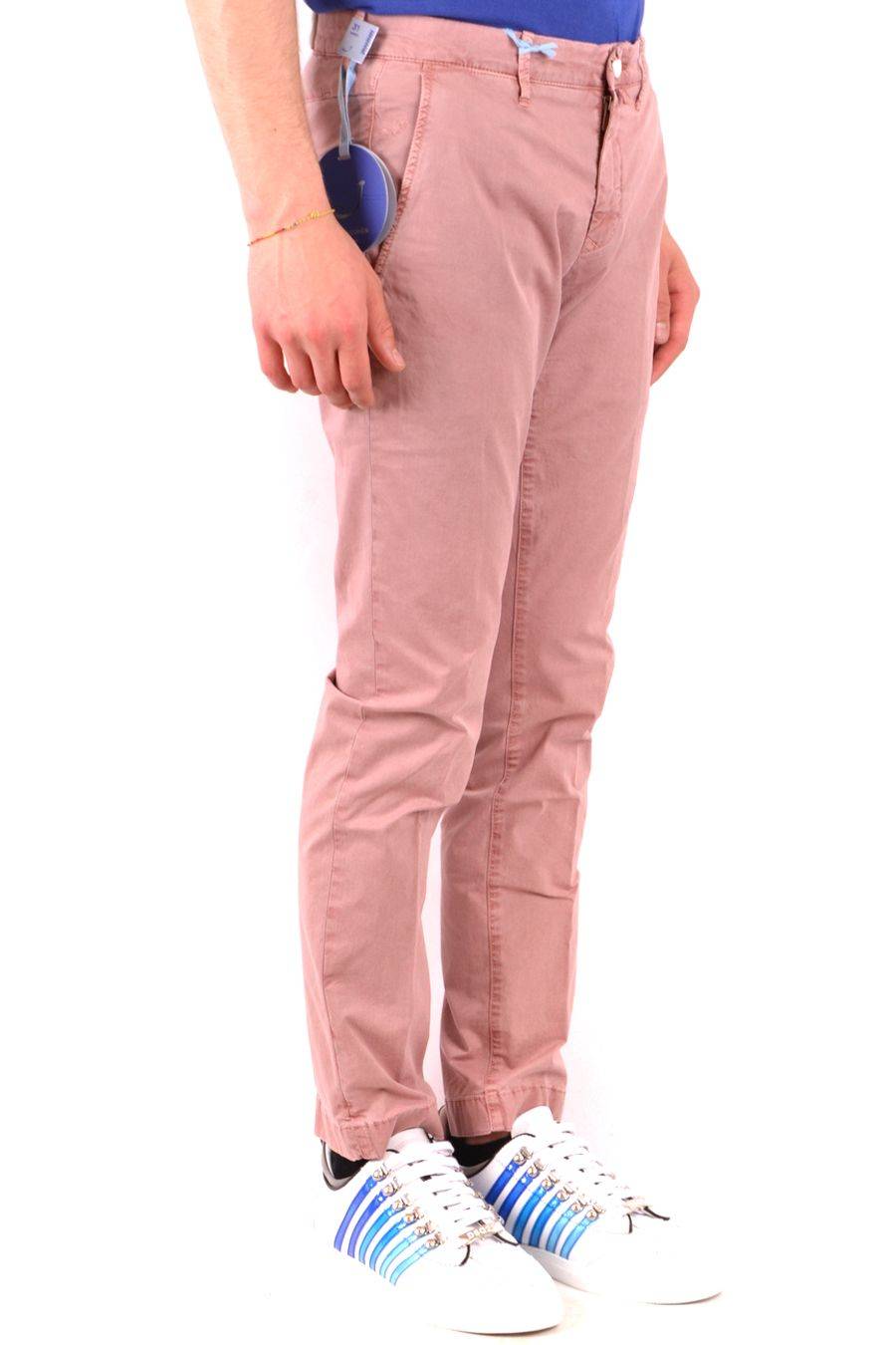JACOB COHEN  Pantaloni Uomo Cotone Elasticizzato Rosa Jacob Cohen Outlet