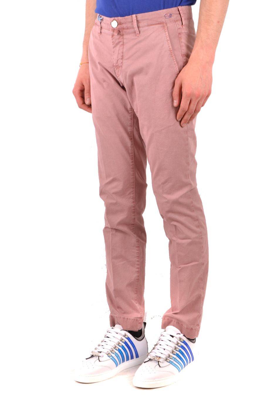 JACOB COHEN  Pantaloni Uomo Cotone Elasticizzato Rosa Jacob Cohen Outlet