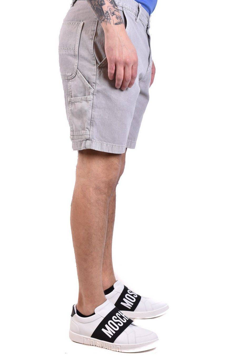 MOSCHINO  Pantaloni Uomo in Cotone Multicolor MOSCHINO In Vendita