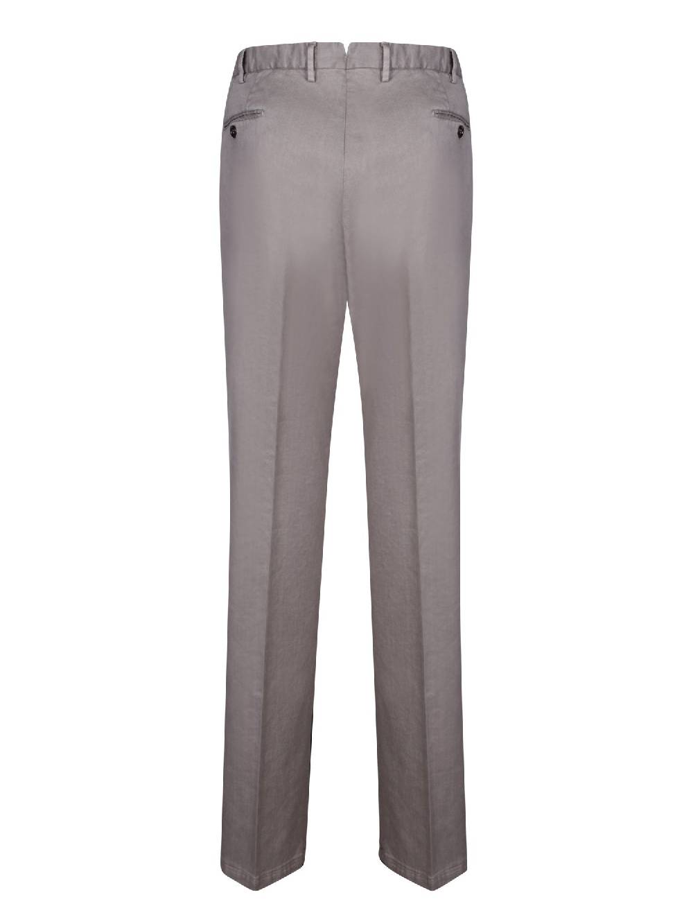 DELL'OGLIO  Pantaloni Uomo DELL'OGLIO in Lino e Cotone Beige Vendite Flash