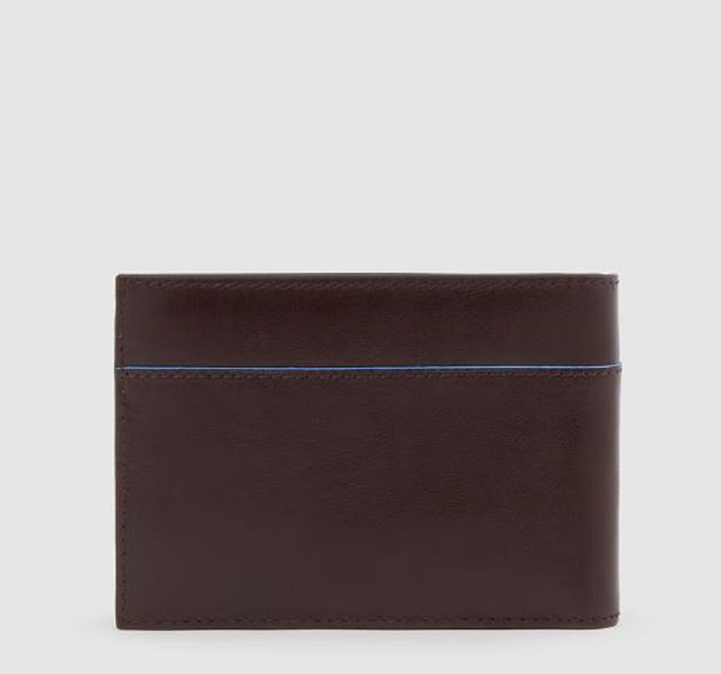 PIQUADRO  Portafoglio Piquadro Uomo in Pelle Marrone Scuro RFID Negozio online di fabbrica