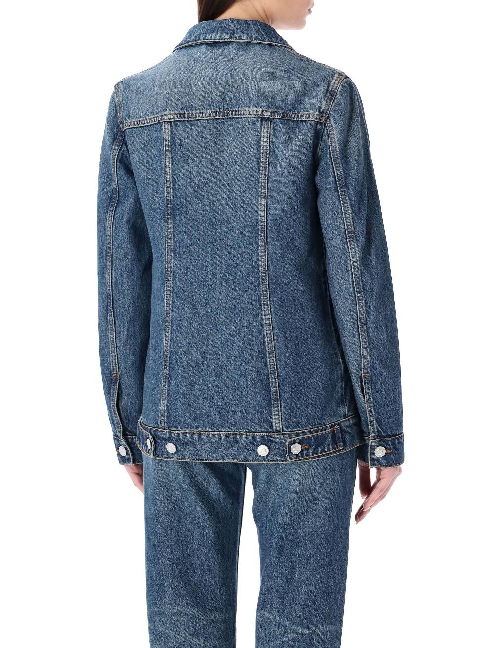 COPERNI  Giacca di Jeans Azzurra da Donna Sartoriale Coperni Flash Sale