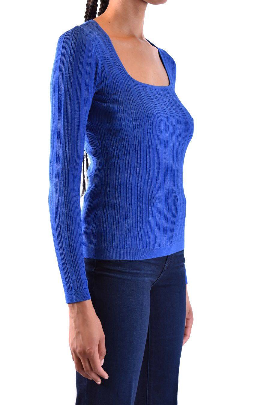 DIANE VON FURSTENBERG  Maglia Blu in Miscela di Viscosa - Moda Donna Diane Von Furstenberg Cyber Monday