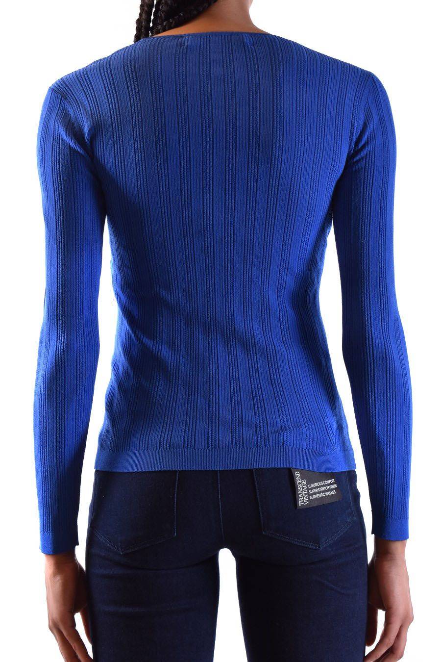 DIANE VON FURSTENBERG  Maglia Blu in Miscela di Viscosa - Moda Donna Diane Von Furstenberg Cyber Monday