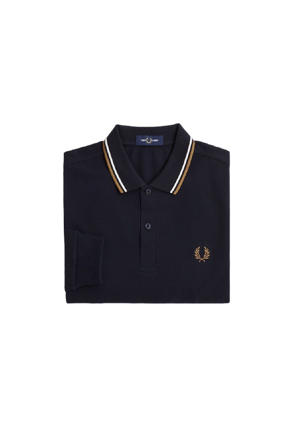 FRED PERRY  Polo Fred Perry Blu in Cotone Piqué da Uomo Offerta Pasqua