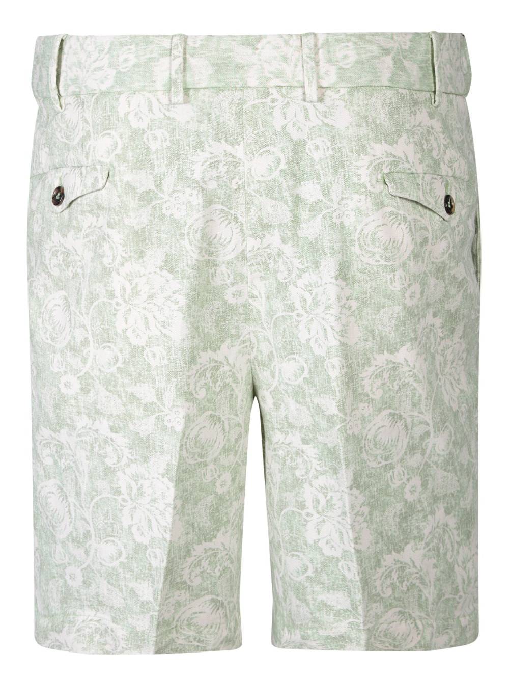 DELL'OGLIO  Bermuda Bianchi Uomo in Misto Lino-Cotone DELL'OGLIO Offerta Anniversario