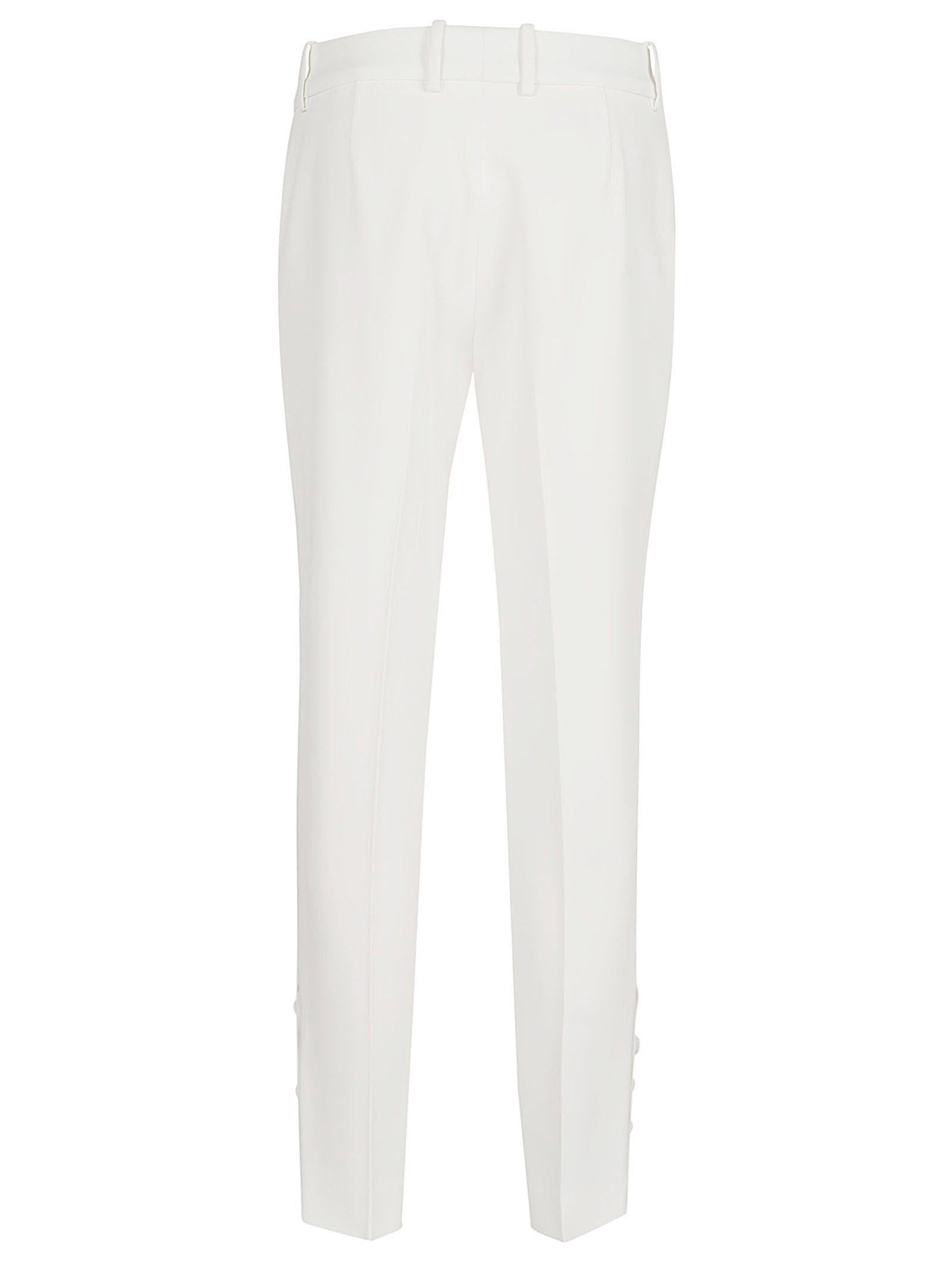 ERMANNO SCERVINO  Pantaloni Bianchi Cady Ermanno Scervino - Vestibilità Regolare Donna Offerta migliore