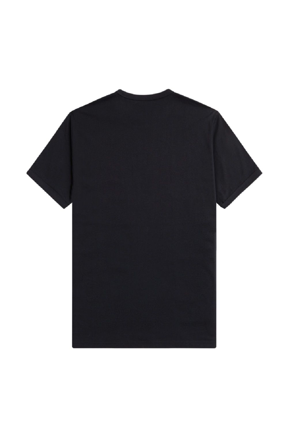 FRED PERRY  T-Shirt Cotone Nero Uomo Fred Perry Sconti VIP