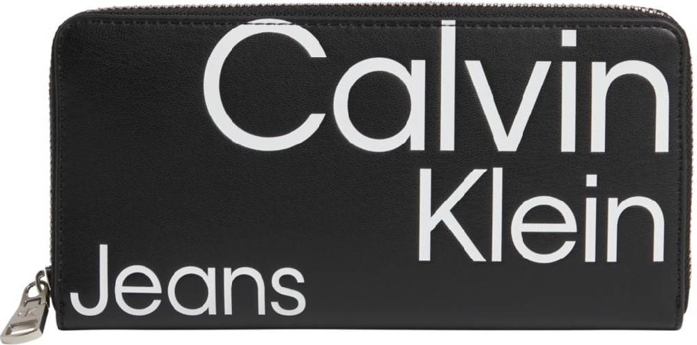 CALVIN KLEIN  Portafoglio Donna Calvin Klein Nero in Cotone Ultimo giorno