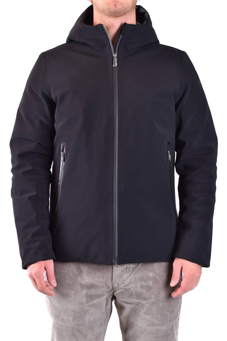 RRD - ROBERTO RICCI DESIGNS  Giacca Nera da Uomo RRD - Misto Poliammide Elastan Promozione temporanea