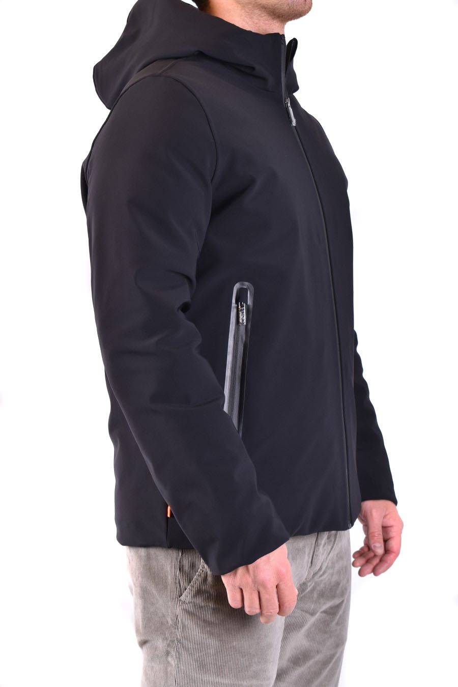 RRD - ROBERTO RICCI DESIGNS  Giacca Nera da Uomo RRD - Misto Poliammide Elastan Promozione temporanea
