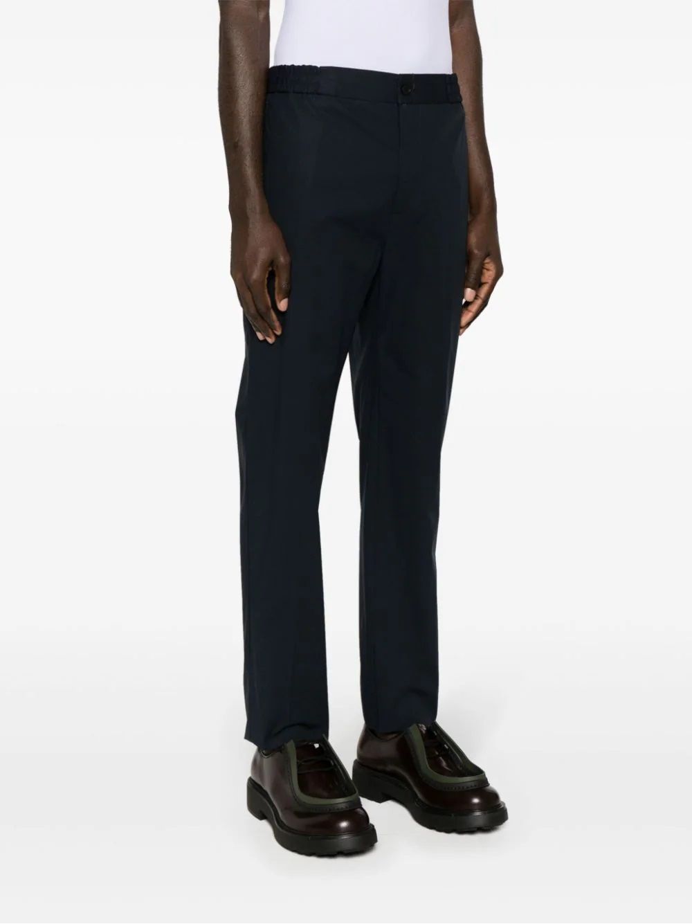 ETRO  Pantaloni Jogger da Uomo ETRO in Cotone Elasticizzato Blu Only for today