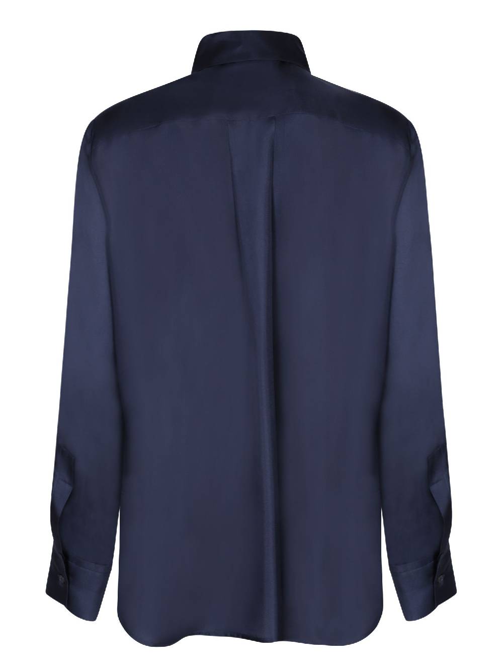 BLANCA VITA  T-Shirt da Donna BLANCA VITA in Seta Blu Trasporto libero internazionale