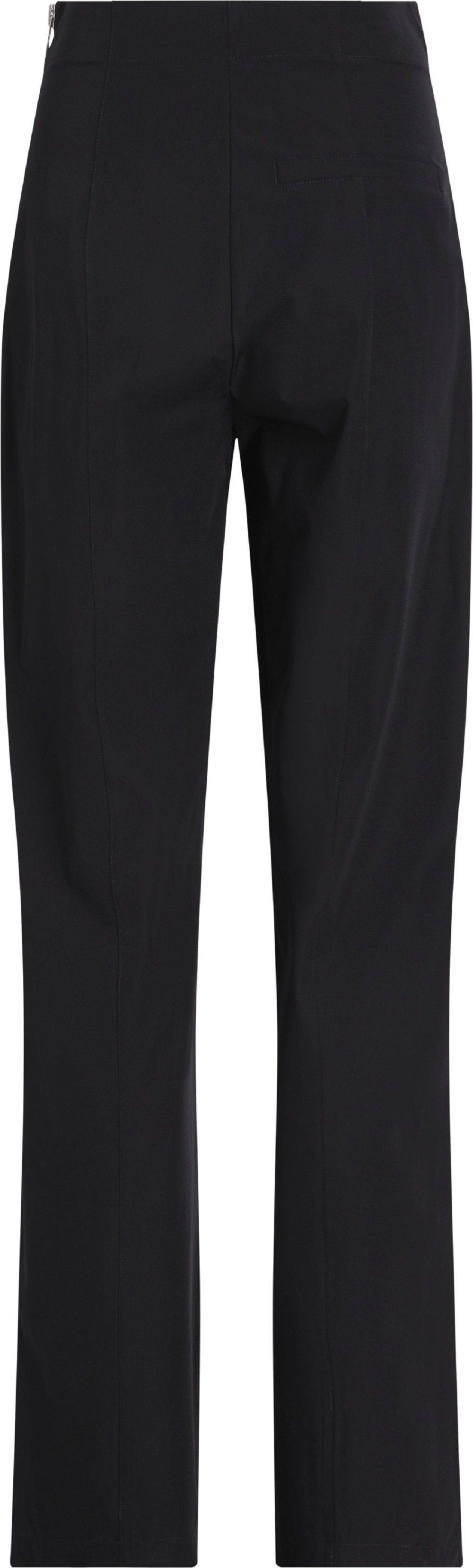 CALVIN KLEIN  Pantaloni Slim Vita Alta Calvin Klein in Nylon Riciclato Italia