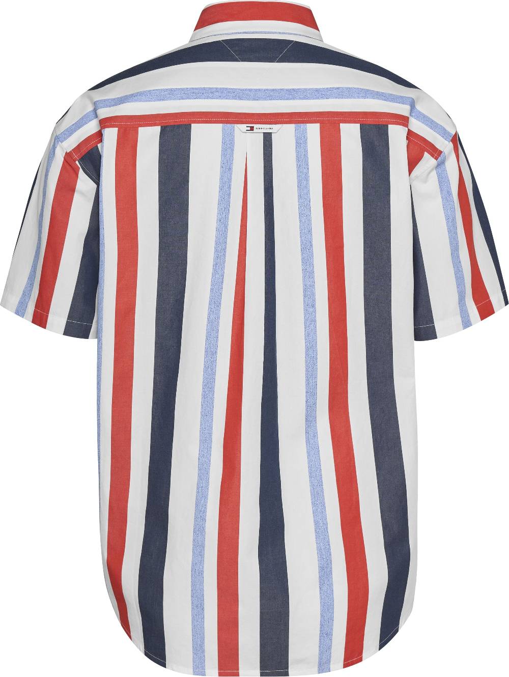 TOMMY JEANS  Camicia a Righe Multicolor in Cotone Tommy Jeans Qualità Garantita