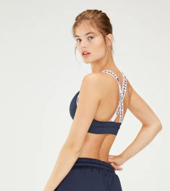 TOMMY JEANS  Intimo Donna in Cotone Blu Tommy Jeans Fino Al -60%