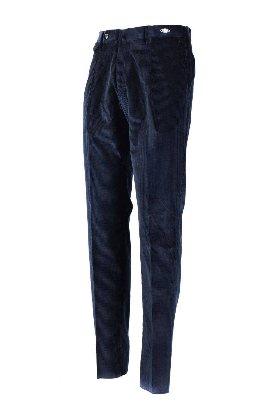 TAGLIATORE  Pantaloni Uomo in Cotone Elasticizzato Blu Tagliatore Sconto
