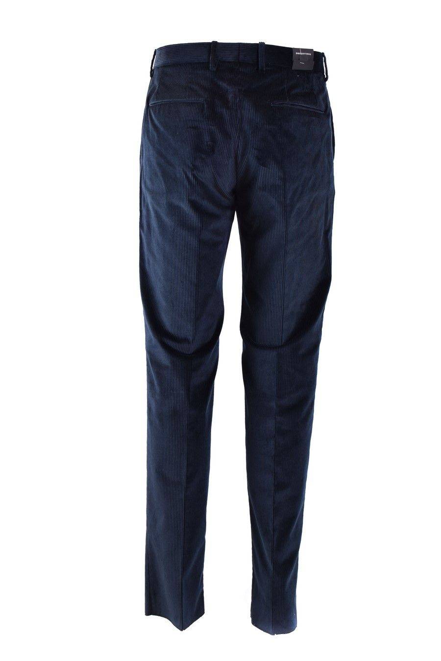 TAGLIATORE  Pantaloni Uomo in Cotone Elasticizzato Blu Tagliatore Sconto