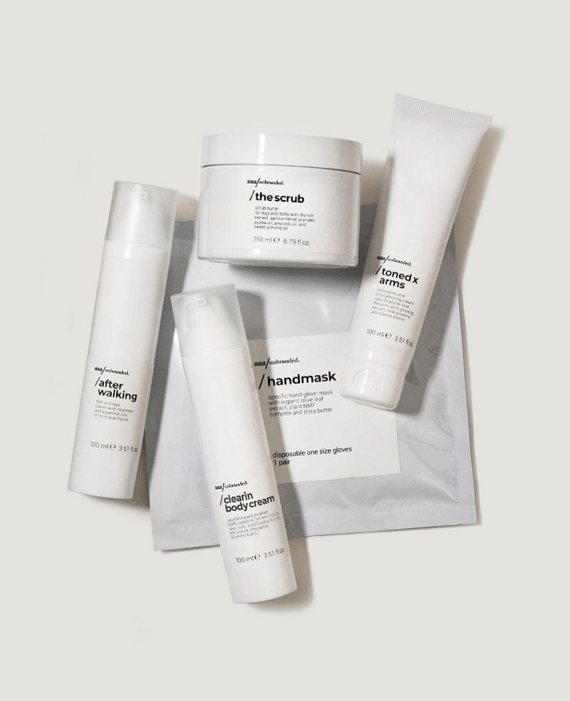 AAA/UNBRANDED Kit Completo Cura della Pelle per Corpo e Braccia - Nutriente e Tonificante