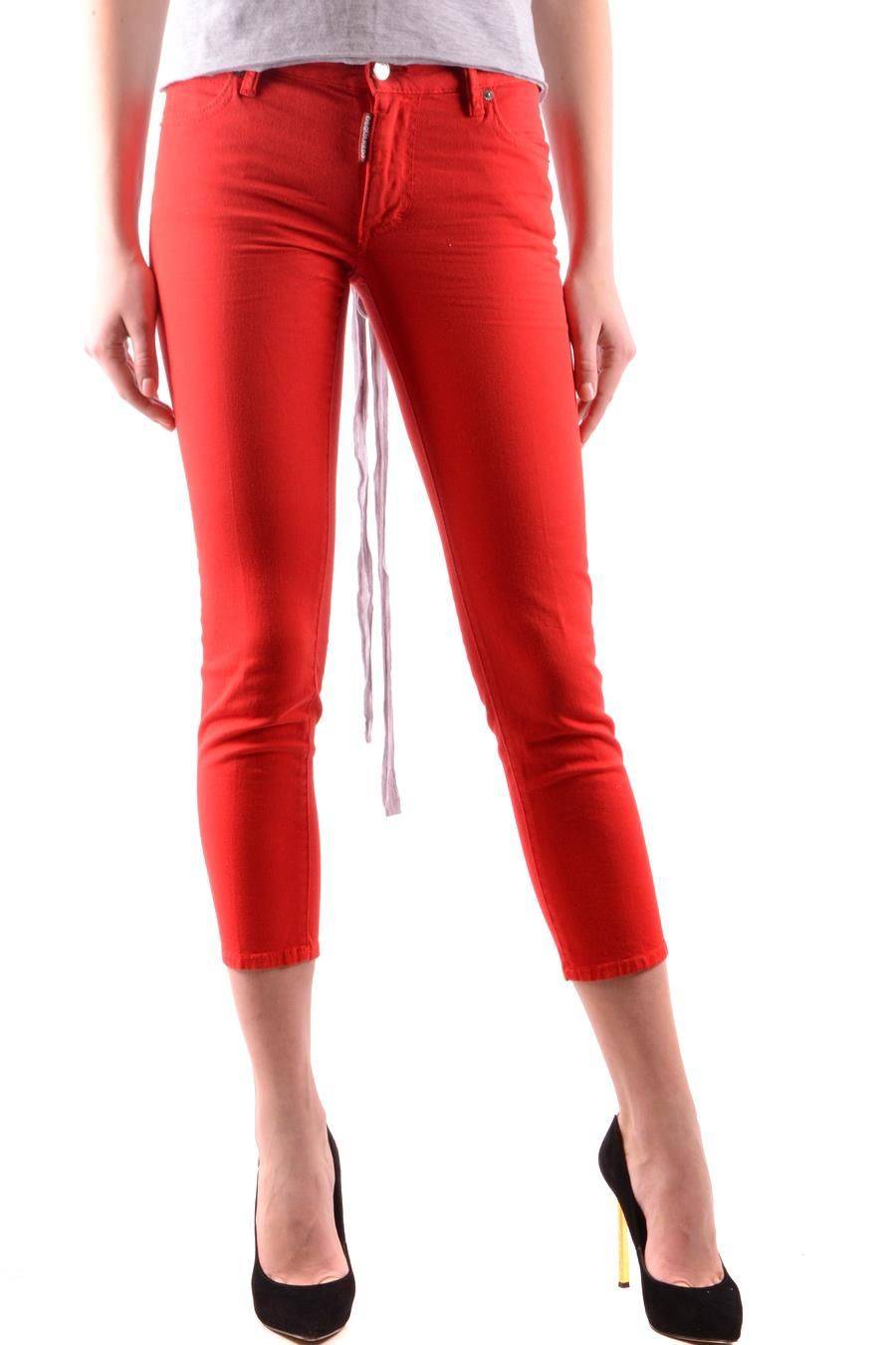 DSQUARED2 Jeans Rossi Skinny DSQUARED2 da Donna - Elasticizzati Comodi