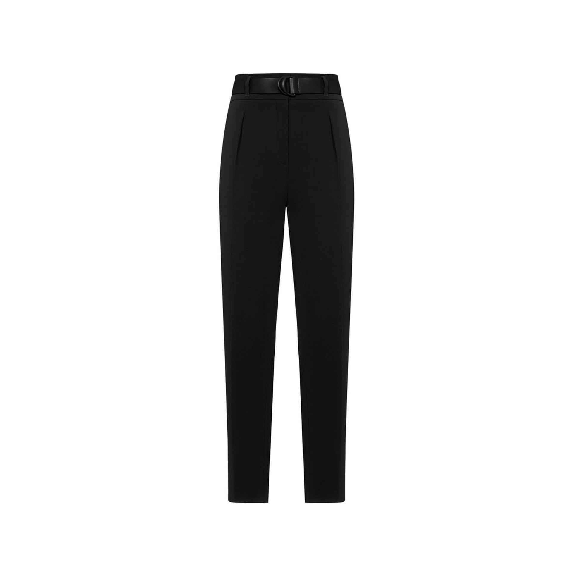 MAX MARA STUDIO Pantaloni Eleganti Neri a Vita Alta Max Mara Studio per Donna