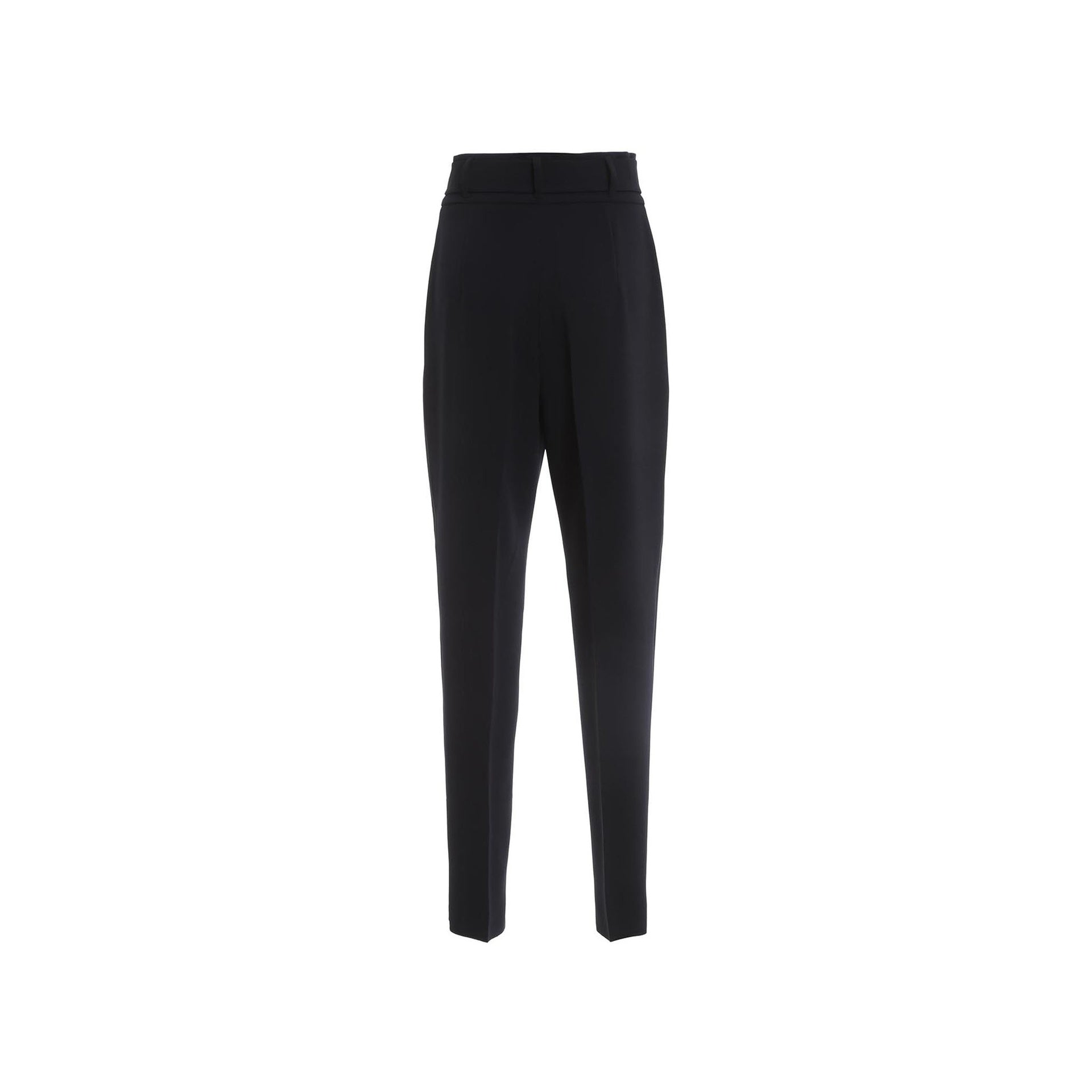 MAX MARA STUDIO  Pantaloni Eleganti Neri a Vita Alta Max Mara Studio per Donna Spedizione gratuita