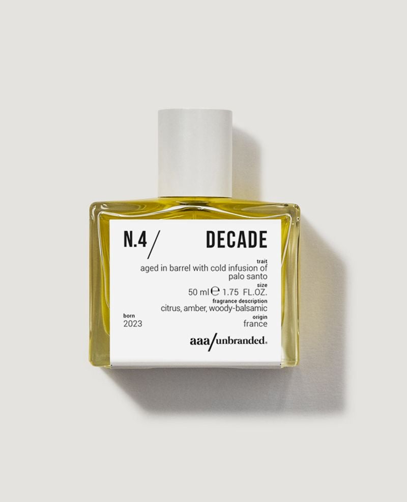 AAA/UNBRANDED Eau de Parfum Unisex N4 Decade – Profumo Invecchiato e Artigianale