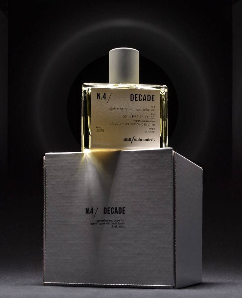 AAA/UNBRANDED  Eau de Parfum Unisex N4 Decade – Profumo Invecchiato e Artigianale Sconto di tempo limitato