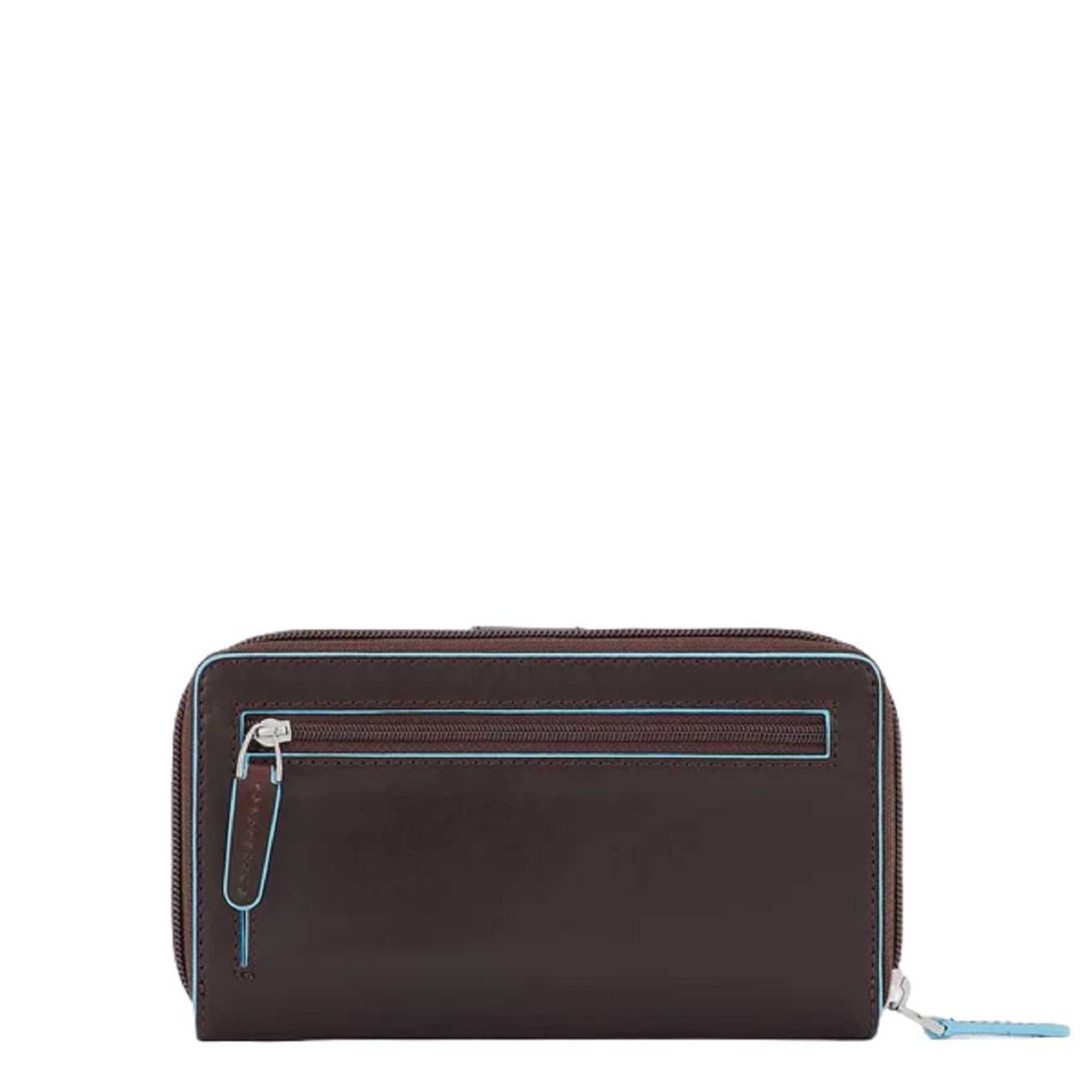 PIQUADRO  Portafoglio Donna in Pelle Marrone Scuro Piquadro con Portamonete Negozio online di fabbrica